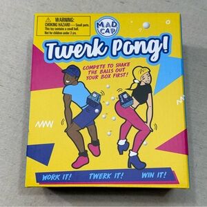 Fizz Creations Twerk Pong Novelty Game. Twerk to Shake The Ping Pong Balls Out!